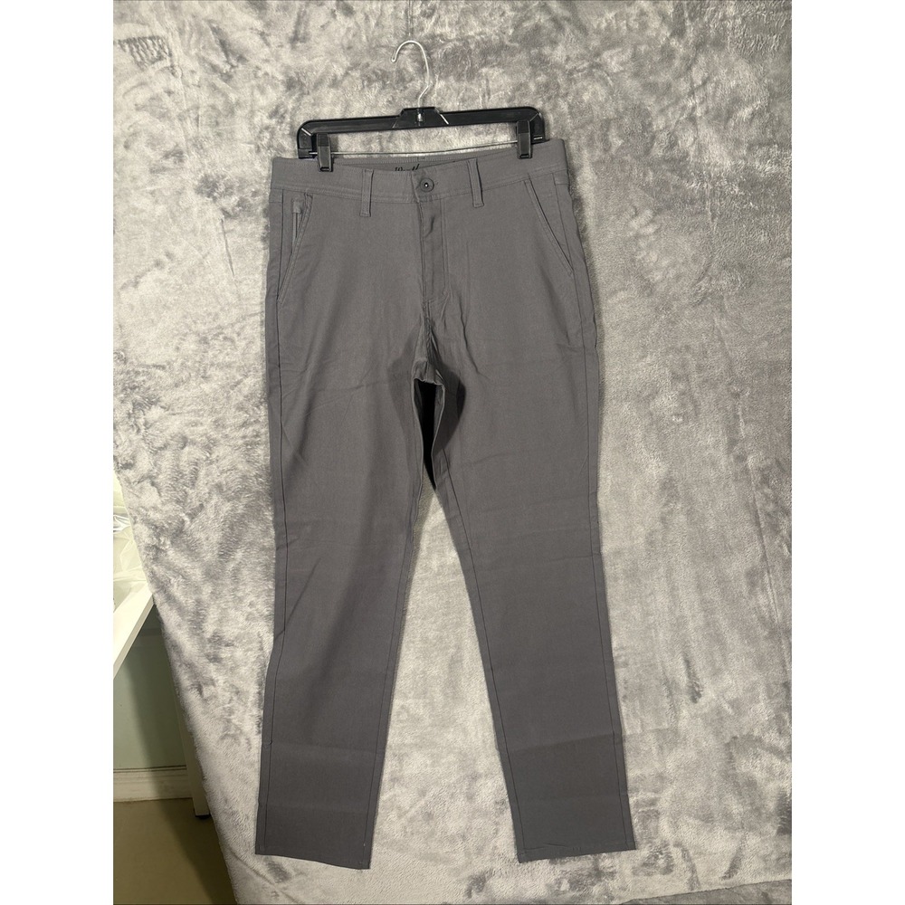 Weatherproof Vintage Mens Tech Pant Gray 32x34 Active Stretch Water Resistant